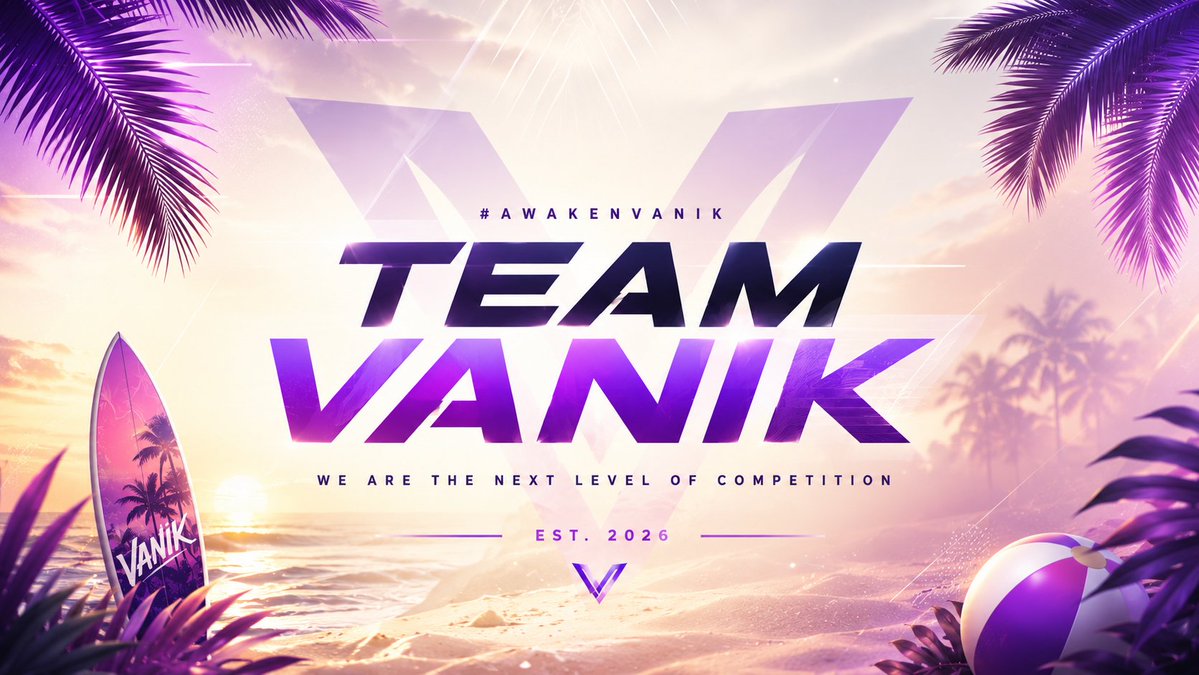 xteam_vanik's tweet photo. Team Vanik's Summer Recruitment has officially begun!

We're currently looking for:

Esports Managers
Players
And many more!

Join Team Vanik and become part of our growing community. 🚀

https://t.co/Z6bjWFdVAa

#AwakenVanik 💜🤍 https://t.co/Dd5GoWk3WO