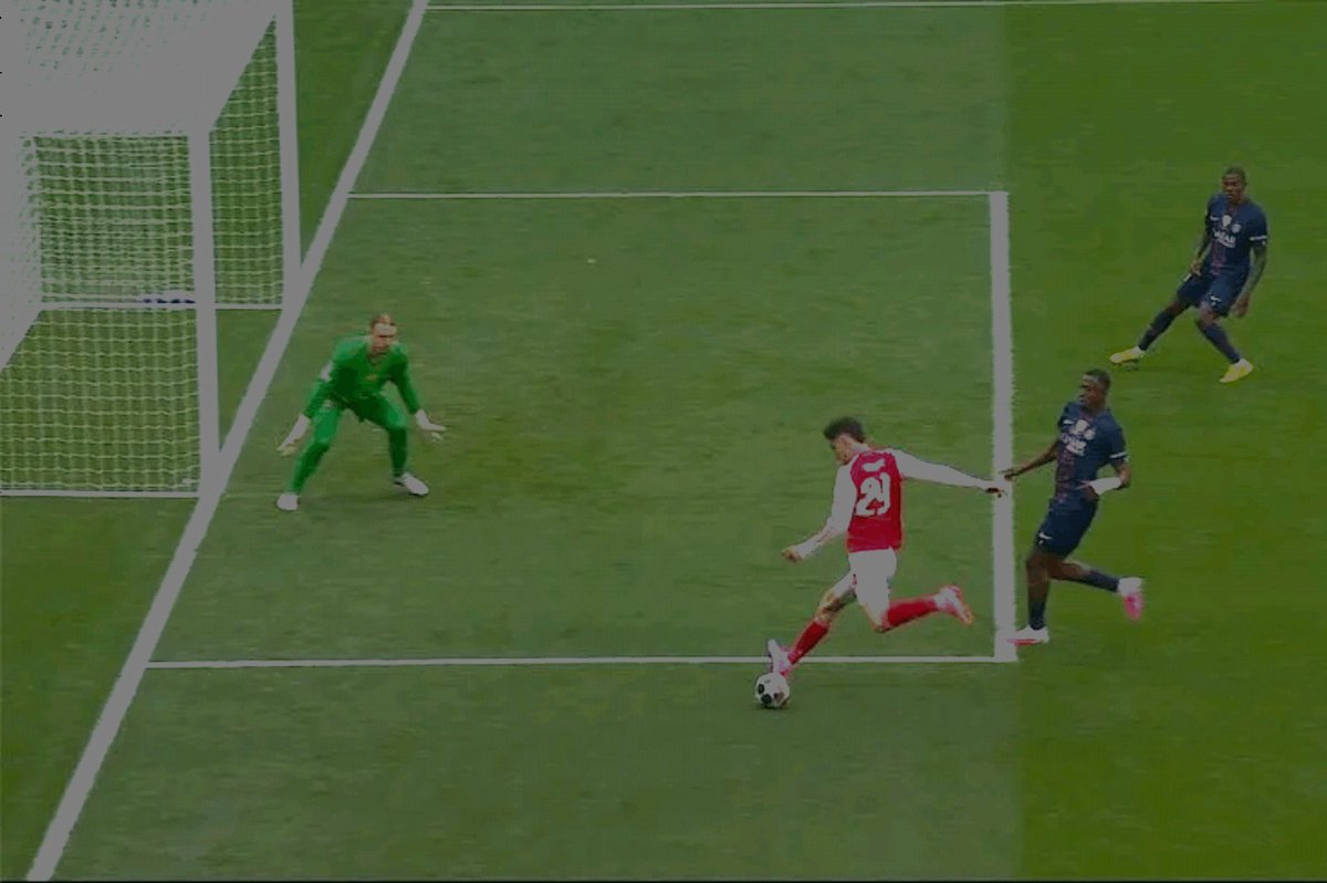 oryimanwrites's tweet photo. Tap and hold to see the moment Arsenal fans dared to dream... https://t.co/fc5HVLNdpp