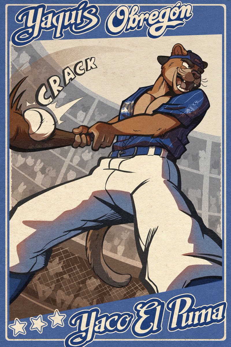 LeoArtis1's tweet photo. The key moment of the game. Yaco is more determined than ever to win ⚾✨
#Yaco #Yaco_Puma #cougar #baseball #mascot #baseball_card #furrymale #puma #baseball_uniform #hotguy https://t.co/i5avSd2o0c