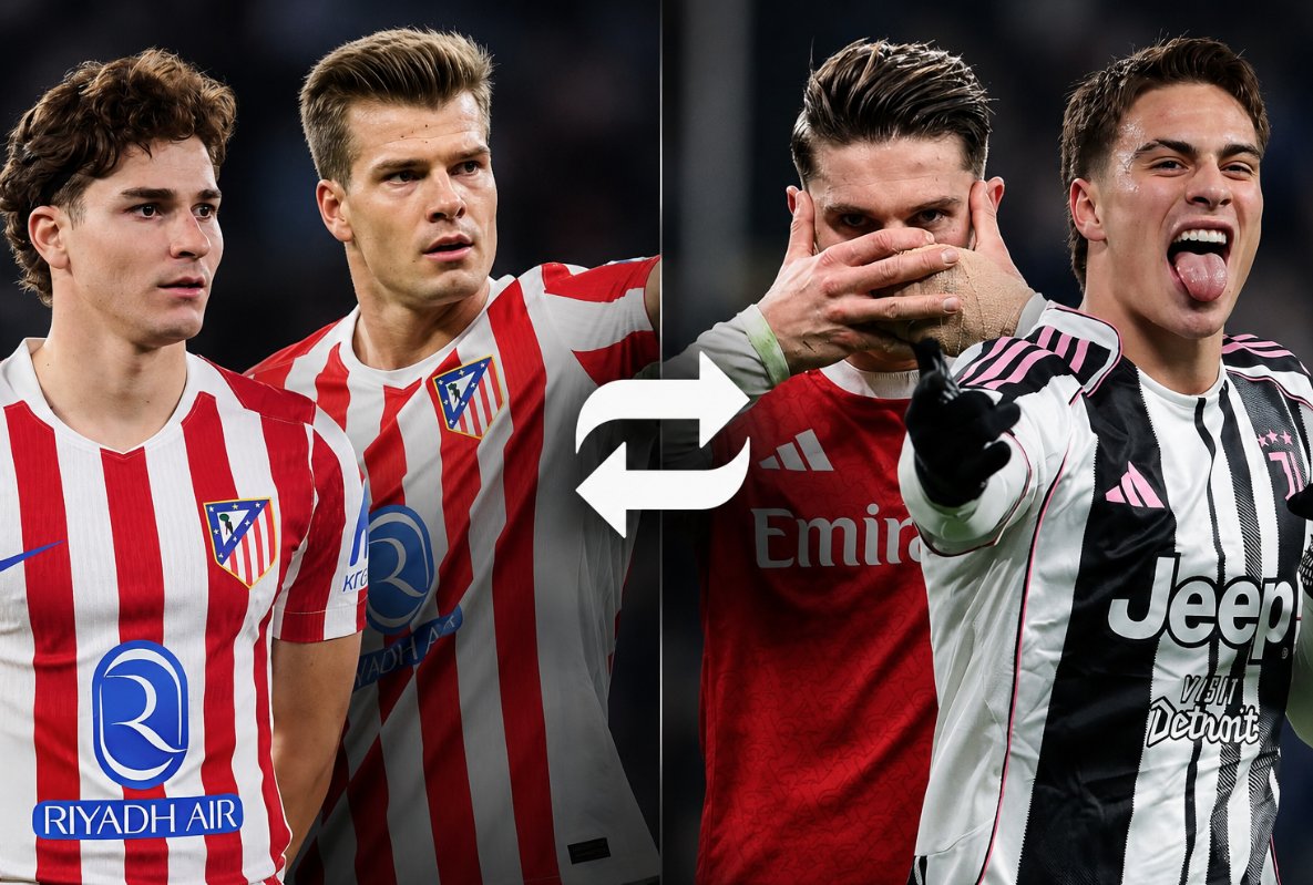 SpidyAtletico's tweet photo. ✅🔥 Se que es difícil, pero si hubiera una pequeña posibilidad de esto...

Por necesidades de todos los clubes sería factible. 

💰 Sacas a Julián por 100M€ + Gyokeres. 
💰 Vendes a Sorloth por 30M€ a la Juventus.
💰 A Ydliz con 90/100M€ lo sacas, y a la Juventus le das dinero para ir a por otro delantero. 

Por poder, se puede 👀