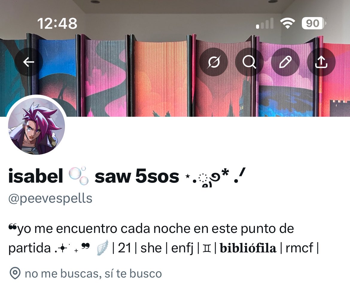 isabel 📖 bookworm era tweet media