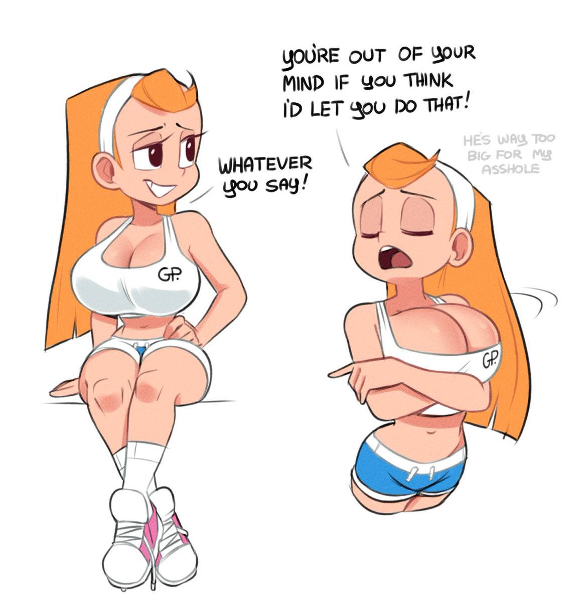 Squidapple's tweet photo. Some doodles of my OC Goldie https://t.co/WbDO3NEga9