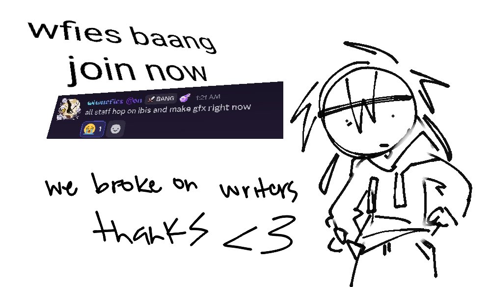 MythsiBangEvent's tweet photo. Guys pls we are in need of people #broke ok???? -🔭

Also first 2 images are official graphics for the https://t.co/s29LgLYgHf wifies bang!! (This is the registration forms hehe join now!)

#wifiesbang #wifies #promo #help #art #writing #collab #event #wifiesfanart https://t.co/Yumwkn4BQY