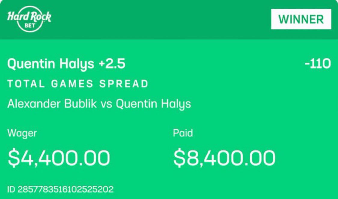 CashBabyo2's tweet photo. ANOTHER ONE.

Halys +2.5 -110 (2U) ✅✅

I'm on a different level 🧗
@playbook #hardrock #mlbprops 

Link to join discord 👇 
https://t.co/zaGnT0aYzt https://t.co/FBc3aIqzbq