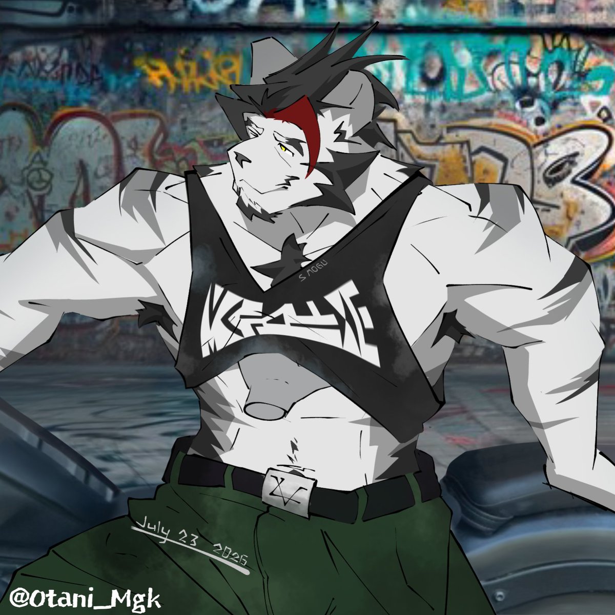 Otani_mgk's tweet photo. Meet Frederick

#furry #anthro https://t.co/1XoX87SNTK