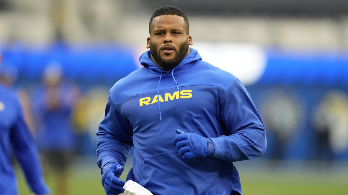 SleeperNFL: Aaron Donald is working on his own to put himself in a position to make a decision on whether to play, per Sean McVay.