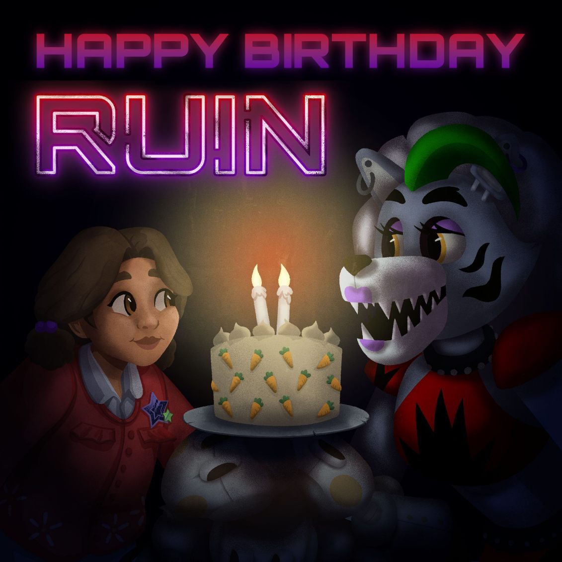 PsychChik_1105's tweet photo. I'm gonna play FNAF Ruin tonight on my PS5 to celebrate. 
It's amazing to see how this dlc has so many fans and praise, and it makes me even more excited for what happened after these events. 
The anticipation is killing me!! https://t.co/aZGoWvtnnm