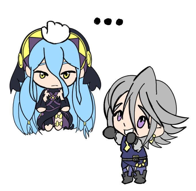 vvvviollll's tweet photo. chibi art is not my thing this is one and done https://t.co/Fff5Et26gi