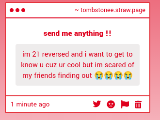 tombstoneseed's tweet photo. nobody should have to worry about the ages of their friends because of that reason i think..

my dms are open.. https://t.co/5FiUjRhAjk
