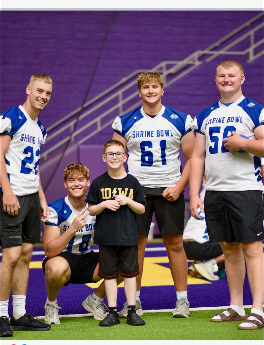 mlplotz's tweet photo. Proud of you Eli 
Shrine Bowl 2026 https://t.co/rBqiV2GUrE