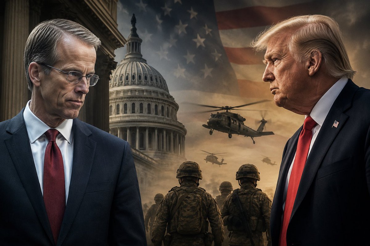 GuntherEagleman's tweet photo. Either John Thune does what the American people want and passes the SAVE America Act, or Trump’s just going to have to use the military. 

It’s a matter of national security. 

Simple as that. https://t.co/tUqBZOr9KW