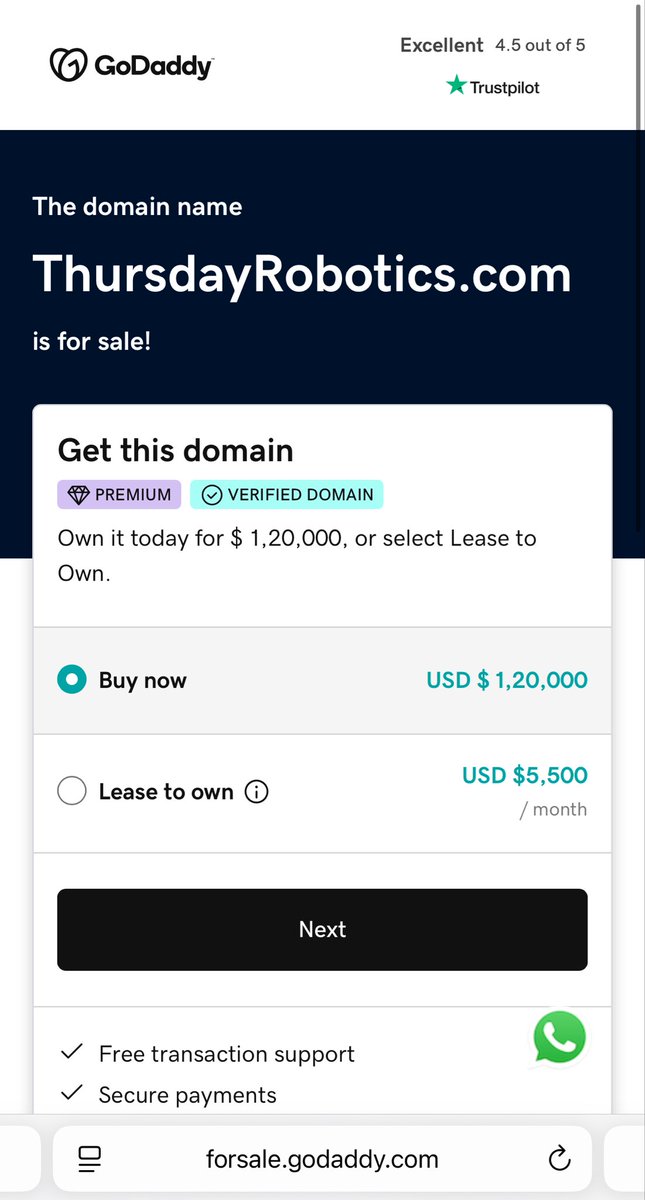 metaverse_gym's tweet photo. https://t.co/BHWoMHDi25 For Sale @afternic 🔥

#Robotics #DomainForSale #Godaddy #Afternic #domain #Robots #Robot https://t.co/A3IMffjfgx