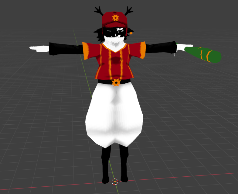 _umbrasomnium's tweet photo. made them into model (toby fox please make guitar real....) https://t.co/FwqA0UoHf4