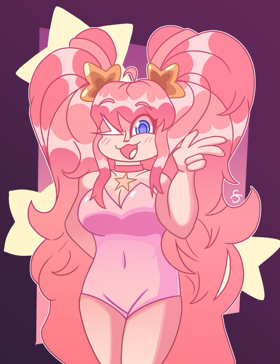 Candy Clark🍬 by @kofisimulator #artfight2026