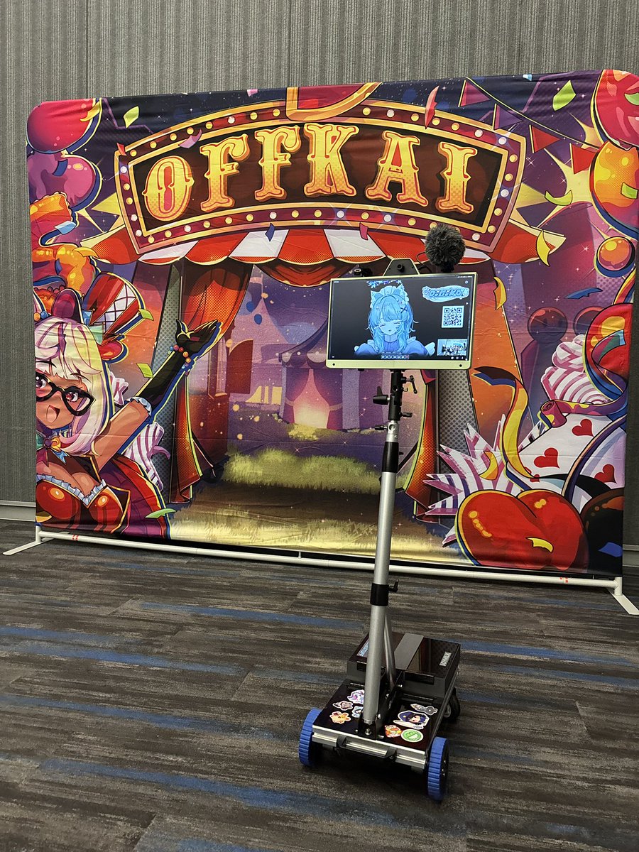 JakesCreating's tweet photo. Yesterday's #offkai bot driving was so fun! Thank you to everyone that said hi!!!

We'll be on the floor once again with soy, so if you see us, feel free to stop by and collect your surprise gift 👀 https://t.co/fZ9eQJav4j