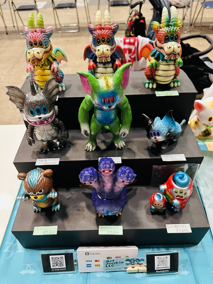 ワンフェス準備完了❣️ #アートジャンキー #ソフビ #ワンフェス2026夏