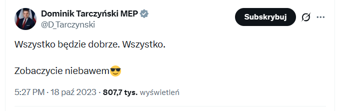 Hobbysta1's tweet photo. Ktoś wie, jakiego horyzontu czasowego dotyczy ta przepowiednia? 😎 https://t.co/WOM0vZKT0c