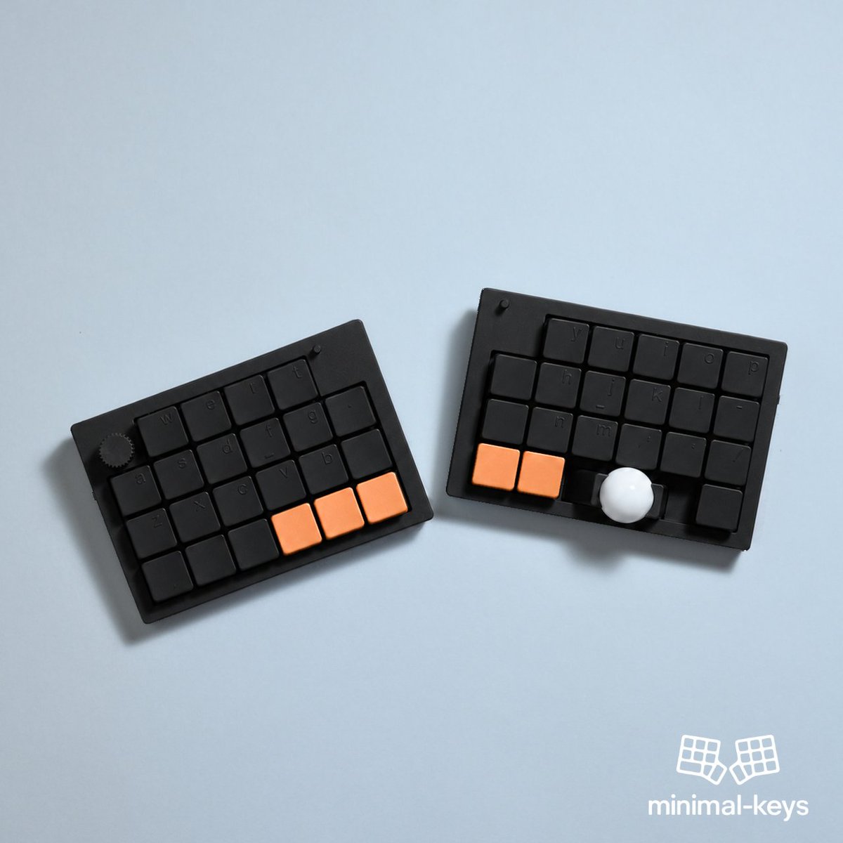 minimal-keys　分割キーボード ブラック 人生、真っ二つ。 (@hyyhyy2003) / Posts / X
