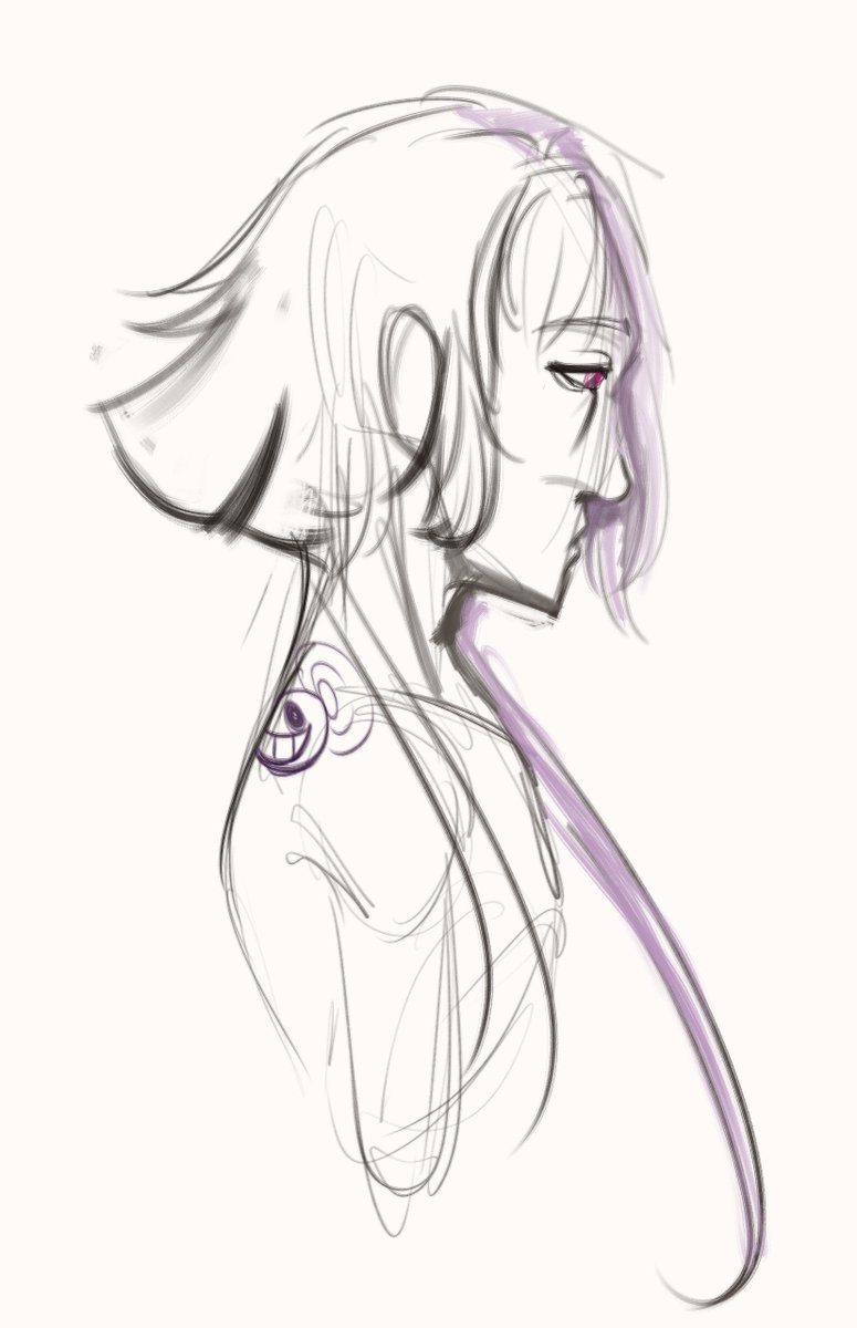 Sect_Coal's tweet photo. A little addition to my Monster Au. Sigma is an android created by Fyodor and Shibusawa, whose original purpose was to research and destroy particularly dangerous monsters. #文スト #bungoustraydogs #bsd #bsdfanart #sigma https://t.co/7os3IpU3ca