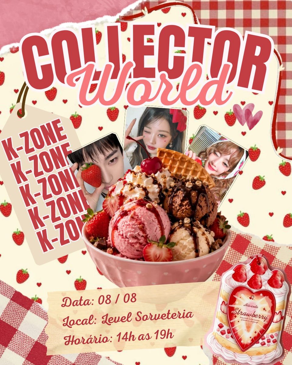 atlantisccaptor's tweet photo. ✨ Collector World ✨

Separe seus photocards, álbuns e inclusões favoritas porque já temos encontro marcado! 

📅 Data: 08/08
📍 Local: Level Sorveteria Goiânia - GO
🕑 Horário: 14h às 19h
🪄 Opções de entrada: gratuita com consumo no local ou R$10,00 para ganhar o kit exclusivo do evento! 

teremos: 
🎀 bingo valendo prêmios como álbum oficial e revista oficial
🎁 brincadeiras valendo muitos prêmios fofos 
🛍️ lojinhas de itens fanmade e oficial 
🎨 espaço para troca de photocards e itens.