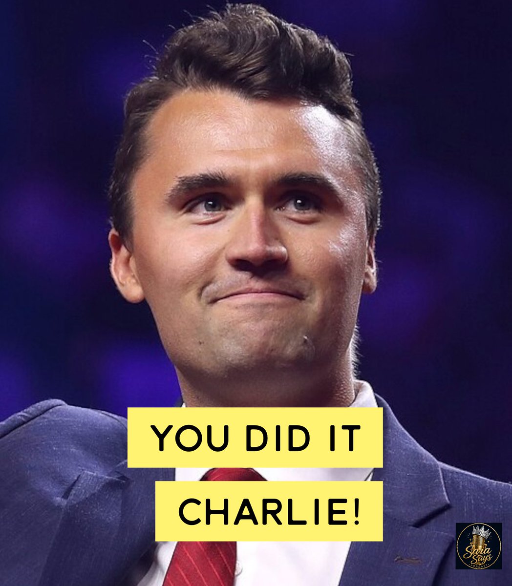 SaraLJaffray's tweet photo. Charlie, you did it. You woke up so many around the world. They thought your death would silence you. Instead it inspired millions to be your voice for you. They thought they would take over your legacy and rewrite history. We won’t let that happen Charlie. We will remind the world of your values. We will remind them that in your last days you were waking up to an evil demonic regime that controls us. We will never stop asking questions. And we sure as hell won’t allow your handlers to keep saying you were ever friends with Ben Shapiro.
