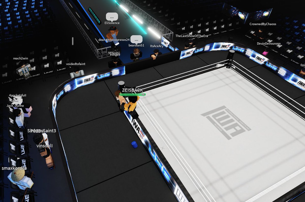 IWA_RBLX's tweet photo. #IWASummerTour: UWE NIGHT!

WE HAVE A WINNER!

In what was a DOMINANT One Sided matchup.. @neverwastepain is officially BACK ON TOP of @UWEONROBLOX &amp; is the NEW Universal CHMAPION! 🏆 https://t.co/hBzoduLVWy