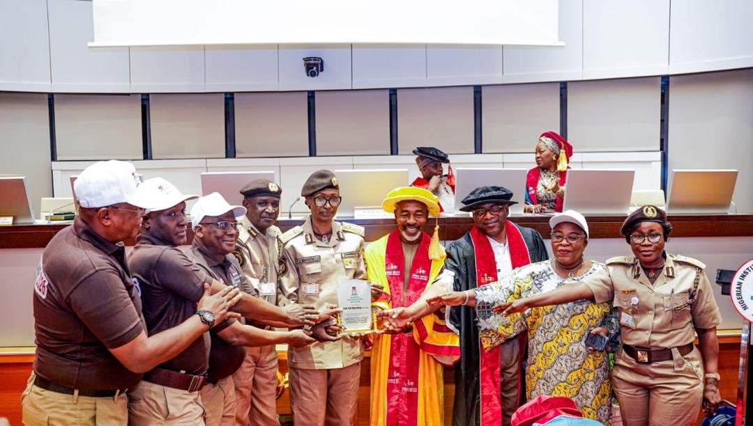 nigimmigration's tweet photo. 73 NIGERIA IMMIGRATION SERVICE PUBLIC RELATIONS OFFICERS INDUCTED INTO THE NIGERIAN INSTITUTE OF PUBLIC RELATIONS

In fulfillment of its commitment to institutionalizing strategic communication and professionalising its Public Relations cadre, seventy-three (73) Public Relations Officers of Nigeria Immigration Service were inducted into the professional ranks of Nigerian Institute of Public Relations. This followed the successful completion of the NIPR Training and Certification and Training Programme at the Service Headquarters, Abuja

2. The Comptroller-General of Immigration, CGI KN Nandap, pcc, mmis, fsmn, fspsp represented by Deputy Comptroller General Visa and Residency, FU Nwanneka charged the newly inducted officers to uphold the highest standards of professionalism. She tasked them to proactively manage public perception, counter misinformation, respond effectively to crises, and strengthen public trust as the Service drives technology-enabled reforms in Migration Management and Border Governance. She commended the Nigeria Institute of Public Relations for their collaboration to professionalize and deepen the practice of Public Relations within Nigeria Immigration Service.

3. Dr. Ike Neliaku, fnipr, the President and Chairman of Council of the Nigerian Institute of Public Relations, formally inducted the participants into the Institute. In his address, he enjoined them to uphold ethics, professionalism, and lifelong learning as core values of the Public Relations profession. 

4. While delivering his closing remarks the Service Public Relations Officer, Deputy Comptroller of Immigration Akinsola Akinlabi, noted the unwavering commitment of the Comptroller-General of Immigration to capacity building and her resolve to standardize Public Relations practice within the Service. He expressed appreciation to the Nigerian Institute of Public Relations, resource persons, and all stakeholders whose support made the landmark programme a success. He urged the PROs to translate the knowledge gained into practical action, reinforcing the Service’s commitment to effective public engagement.

5. The successful completion of the training and induction formalities further demonstrates the Service commitment to continuous professional development of its personnel through strategic partnerships and specialised training programmes that projects its core mandates of Migration Management and Border Governance.

e-signed
DCI Akinsola Akinlabi, anipr
Service Public Relations Officer
Nigeria Immigration Service
Service Headquarters, Abuja
25th July, 2026
