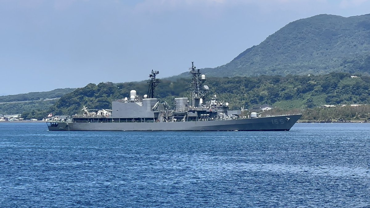 TSUBAME101's tweet photo. 昨日、護衛艦はまぎりによる午後の体験航海をいつもの場所から撮影😎 https://t.co/cwCsG1Jt3M