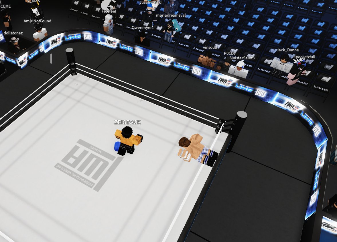 IWA_RBLX's tweet photo. #IWASummerTour: UWE NIGHT!

WE HAVE A WINNER!

In what was a DOMINANT One Sided matchup.. @neverwastepain is officially BACK ON TOP of @UWEONROBLOX &amp; is the NEW Universal CHMAPION! 🏆 https://t.co/hBzoduLVWy