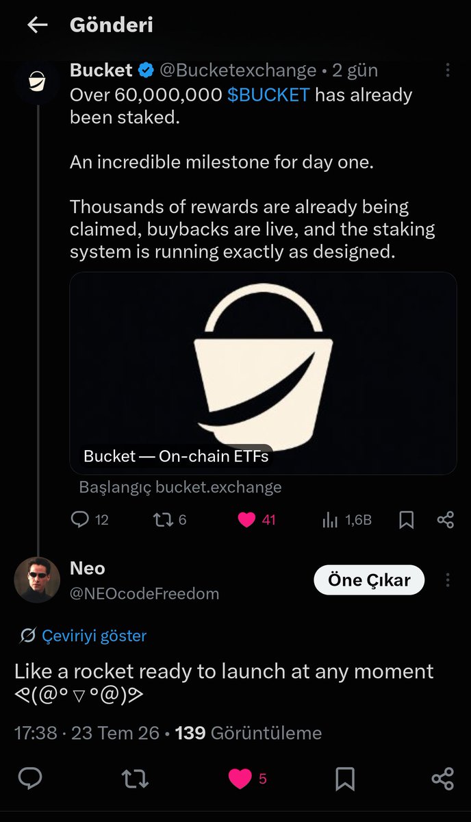 NEOcodeFreedom's tweet photo. @Bucketexchange I knew it. https://t.co/afUHm29D24