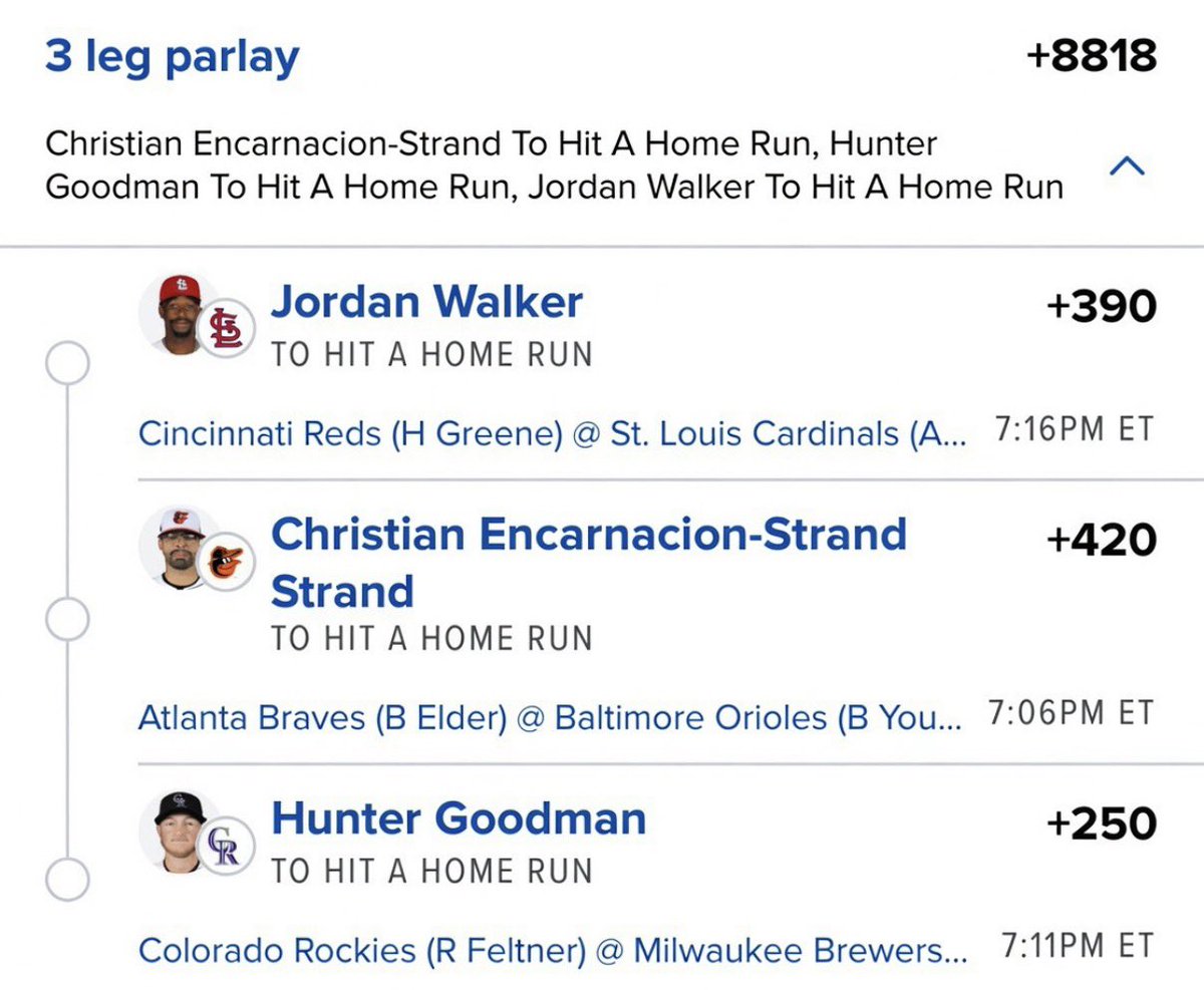 ParlayGirll's tweet photo. 🚨 35 MINUTES TILL GAMETIME ⏰

LOCK IT IN. LET’S GET PAID💰🔥
@Playbook 💅🏻 https://t.co/FVfTpaTFkS