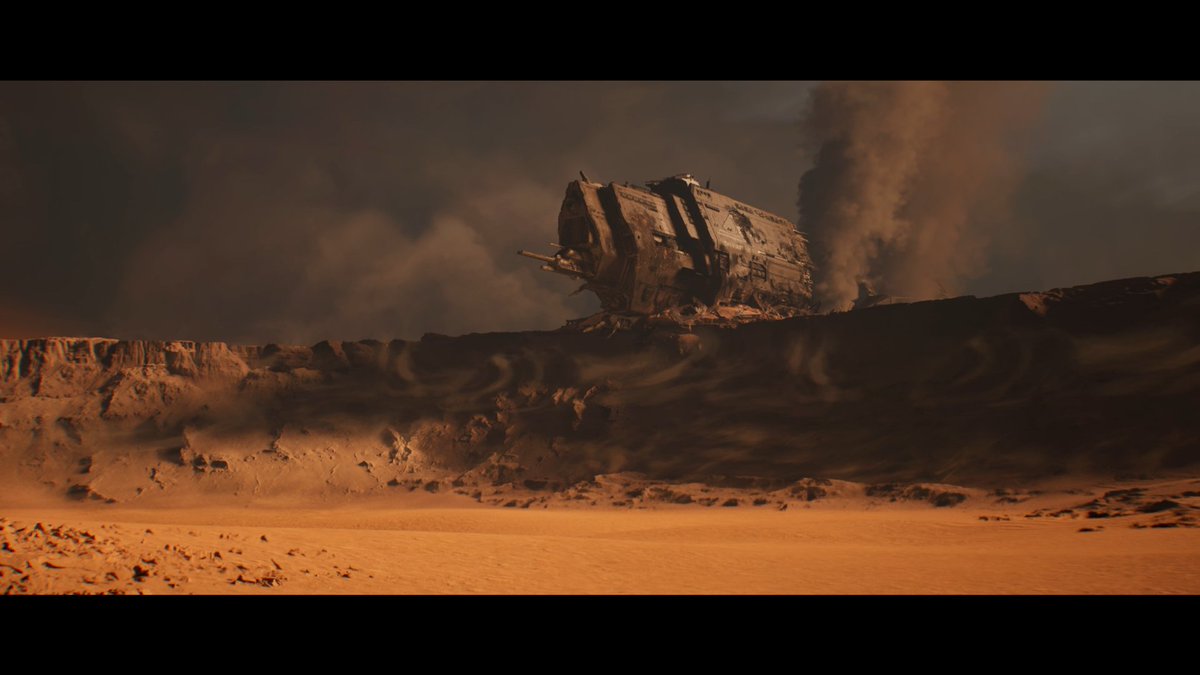 Turbofurby's tweet photo. I love the decision to break the Pillar of Autumn into two just like how it was originally envisioned in the original Halo CE storyboards. https://t.co/YVC0yfdHj9