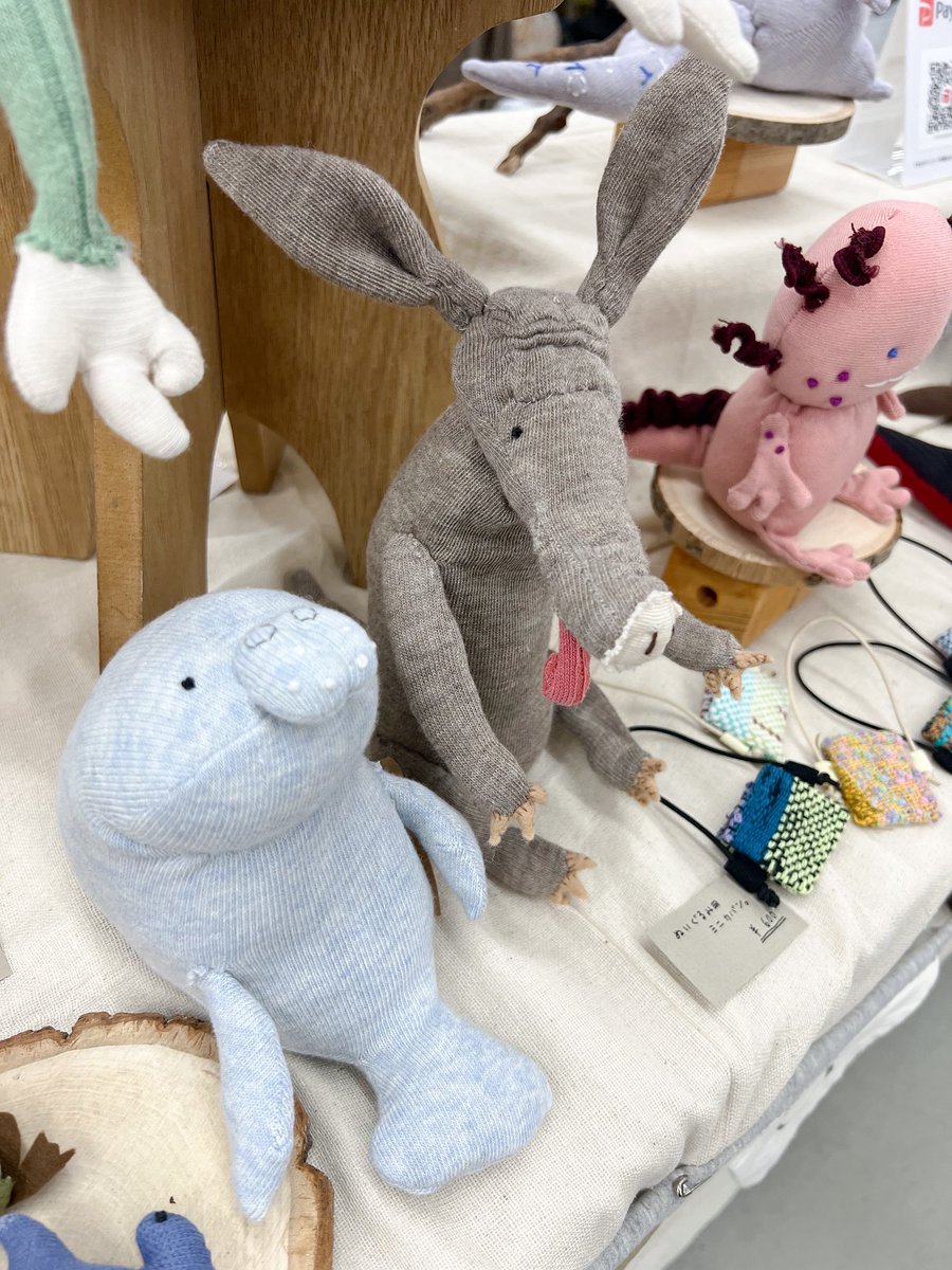 guu2tara2's tweet photo. 本日もほよほよいきものさんたちと
お待ちしております

【広島ハンドメイドフェスティバル】
10:00-16:30
広島産業会館　東展示館

🚩ブースNo.O-9(オーの9！！) 
@hmf_shurena https://t.co/2ZhN2dcE0K