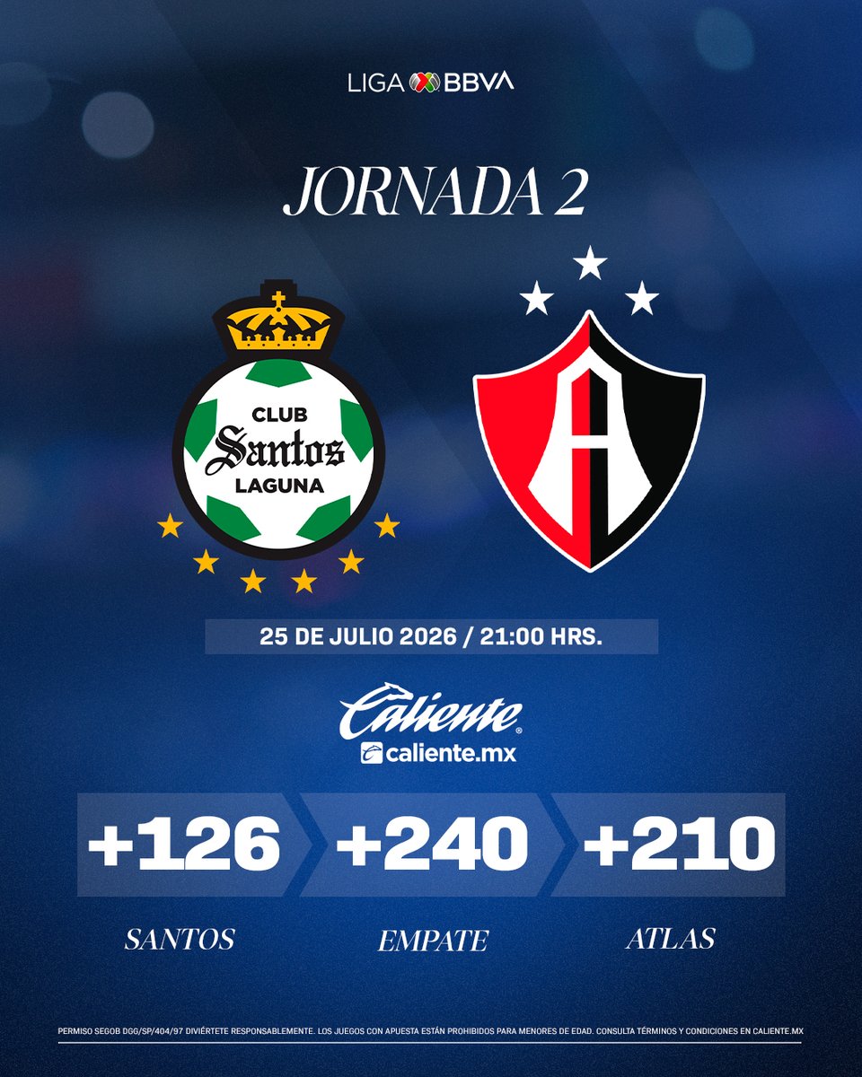 LigaBBVAMX's tweet photo. ¿Los Guerreros o los Rojinegros? ⚔️🆚🦊
¡Regístrate ahora en @calientesports y RECIBE $1,000 DE REGALO para comenzar a apostar! 📲 Da clic aquí: https://t.co/ydZDyHivMI
🔥 #MásAcciónMásDiversión | #Momios | #SANATS https://t.co/tfXdtNygDx