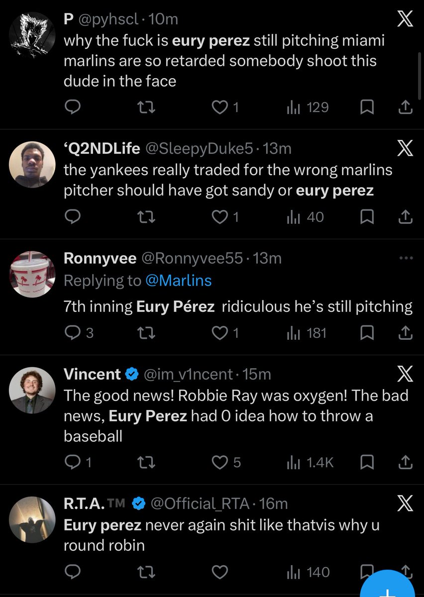 ejmb0000000's tweet photo. this is about a 7 IP 3 ER start from Eury Perez btw

gambling brain is devastating lmao https://t.co/cZtKco1HJ9