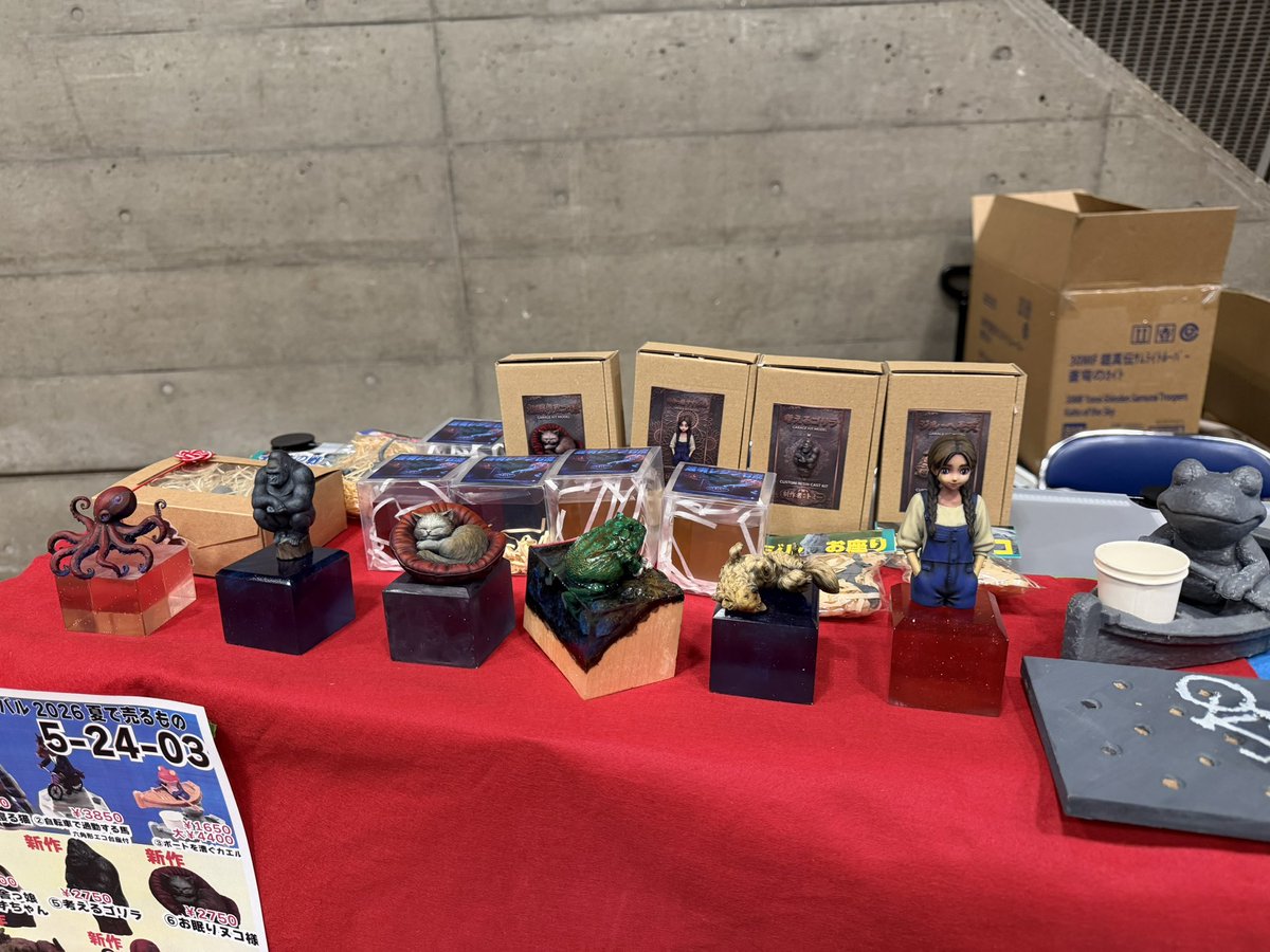 tommy70feb's tweet photo. 設営完了です！
是非お越しくださいませ♪
卓番:5-24-03
#WF2026ｓ 
#娯楽王プラモ https://t.co/rSMFjPGouJ