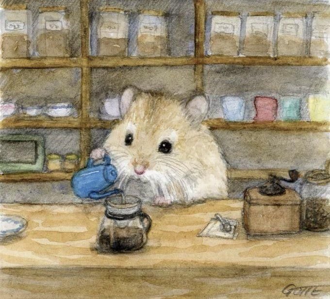 nastachka88's tweet photo. Well... Coffee and ham sandwich at midnight. https://t.co/KXDu5nXooU