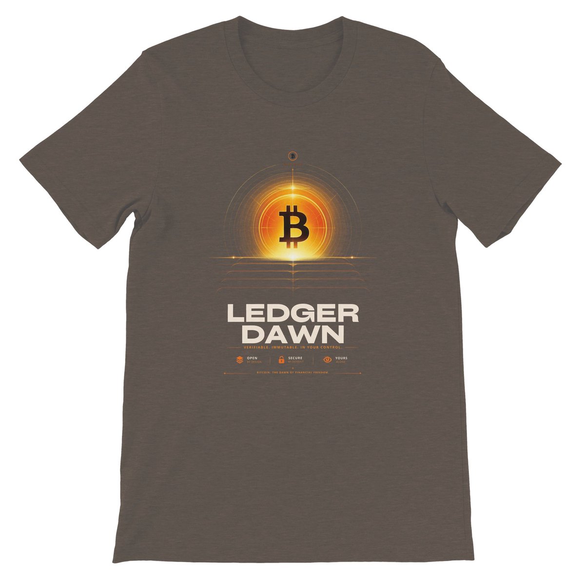 goparel's tweet photo. Ledger Dawn Bitcoin Vision 
Premium Unisex Crewneck T-Shirt 
Bella + Canvas 3001 

Financial Freedom

https://t.co/MOkpOO4vnm

#BITCOIN #BTC $BTC https://t.co/Ui8FVVL096