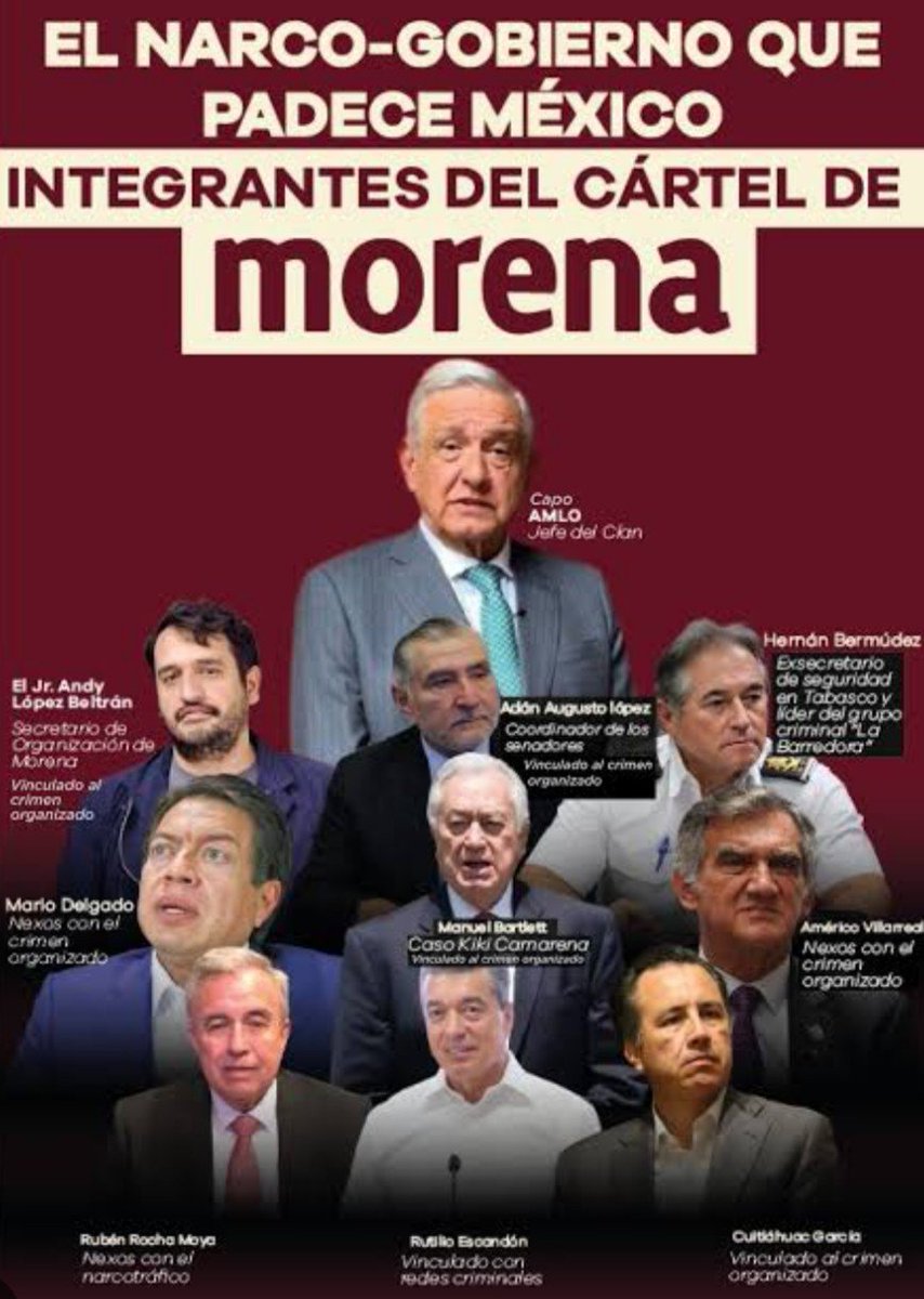 m_02398's tweet photo. @PartidoMorenaMx Ya hartan con su pnche vivir del pasado...

Ya están en el gobierno y están robando a mdres...

Hartan https://t.co/qkvSGDLPoB