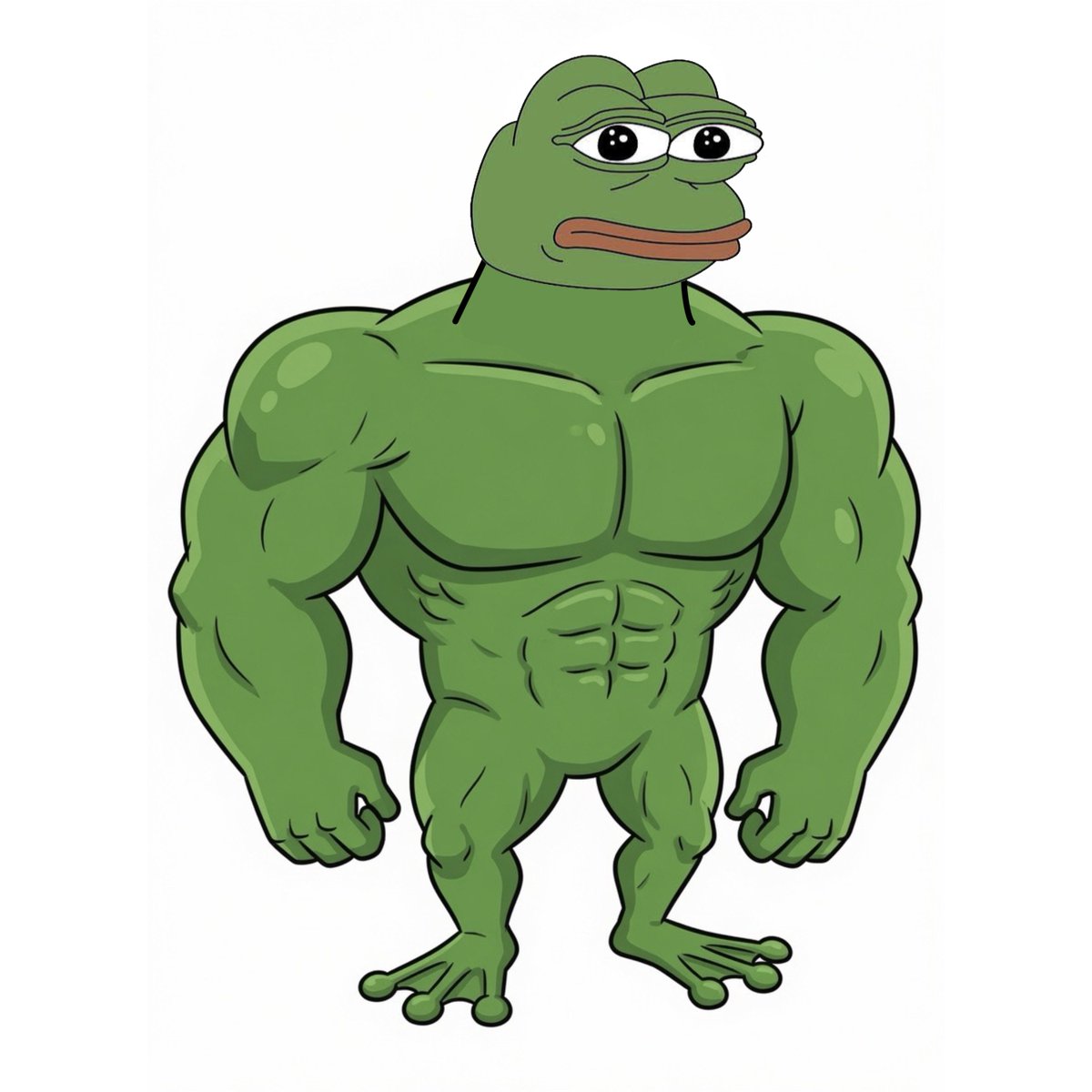 Swole Frog tweet media