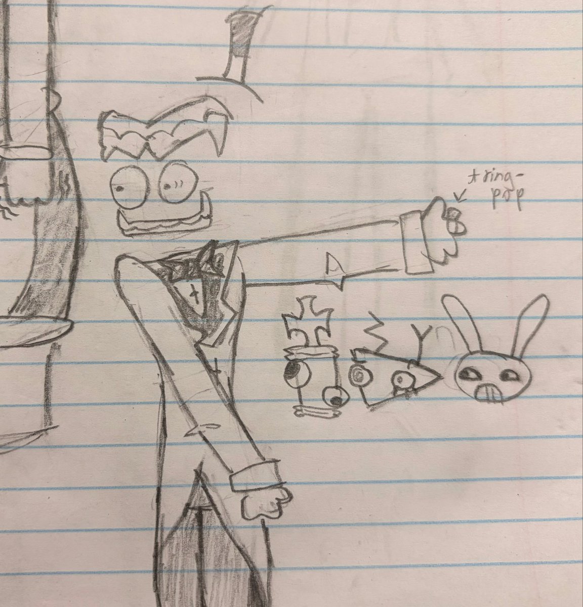 Imakepo0p's tweet photo. Made this silly little thing. #showtime #tadc #caine #pomni https://t.co/Dc6iOIYaqU
