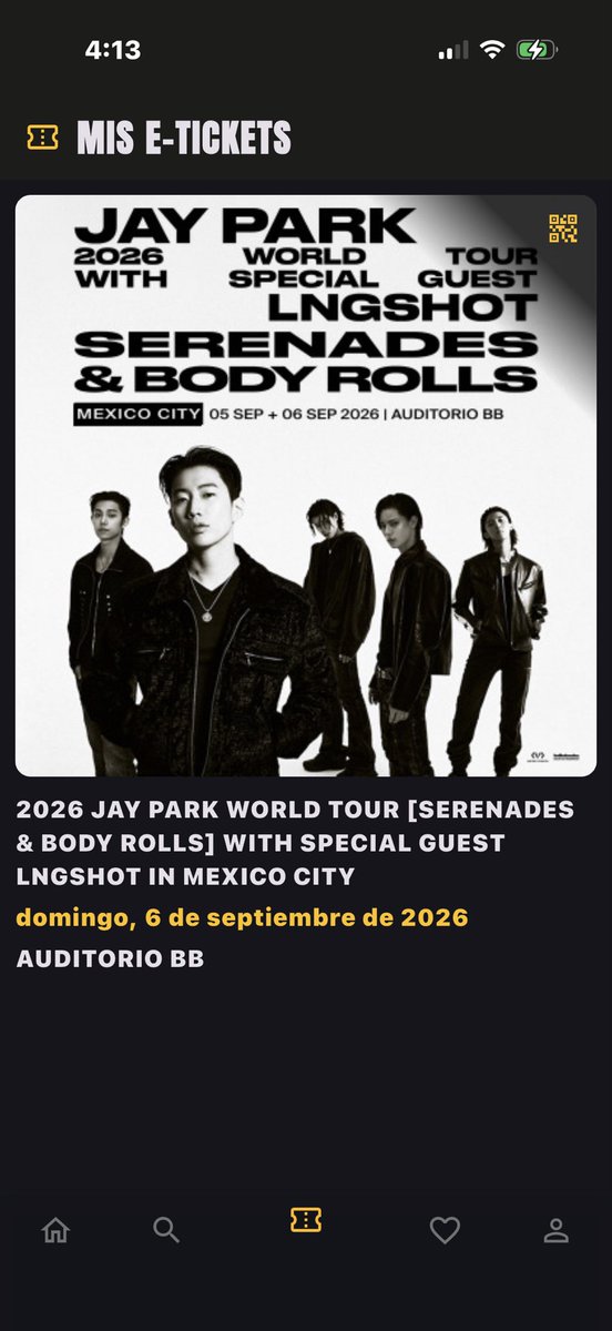 itsyaam's tweet photo. Amigos vendo un boleto VIP para Jay Park . En el desmadre de lo q pasó y con los nervios compré dos . 
Hasta meses sin intereses les doy por si alguien lo quiere 😭😭
Juro q no soy revendedora, tengo otras redes sociales por donde podemos contactar #jaypark #lngshotwin #concierto https://t.co/4Dho1xJIzF