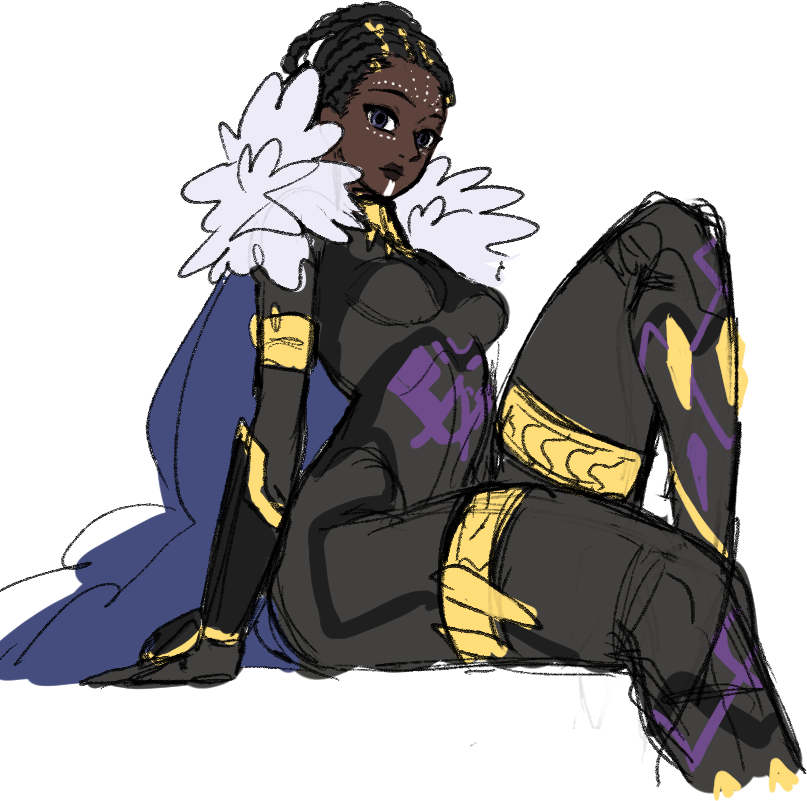 wanderjegson's tweet photo. Not going to finish this one since it's not the pose i wanted and she's already hard to draw, lmao https://t.co/ghjNMWfsLh