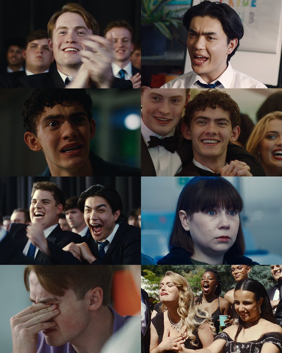 NetflixES's tweet photo. Las cinco etapas de ver #HeartstopperForever https://t.co/gNPkn8zYb6