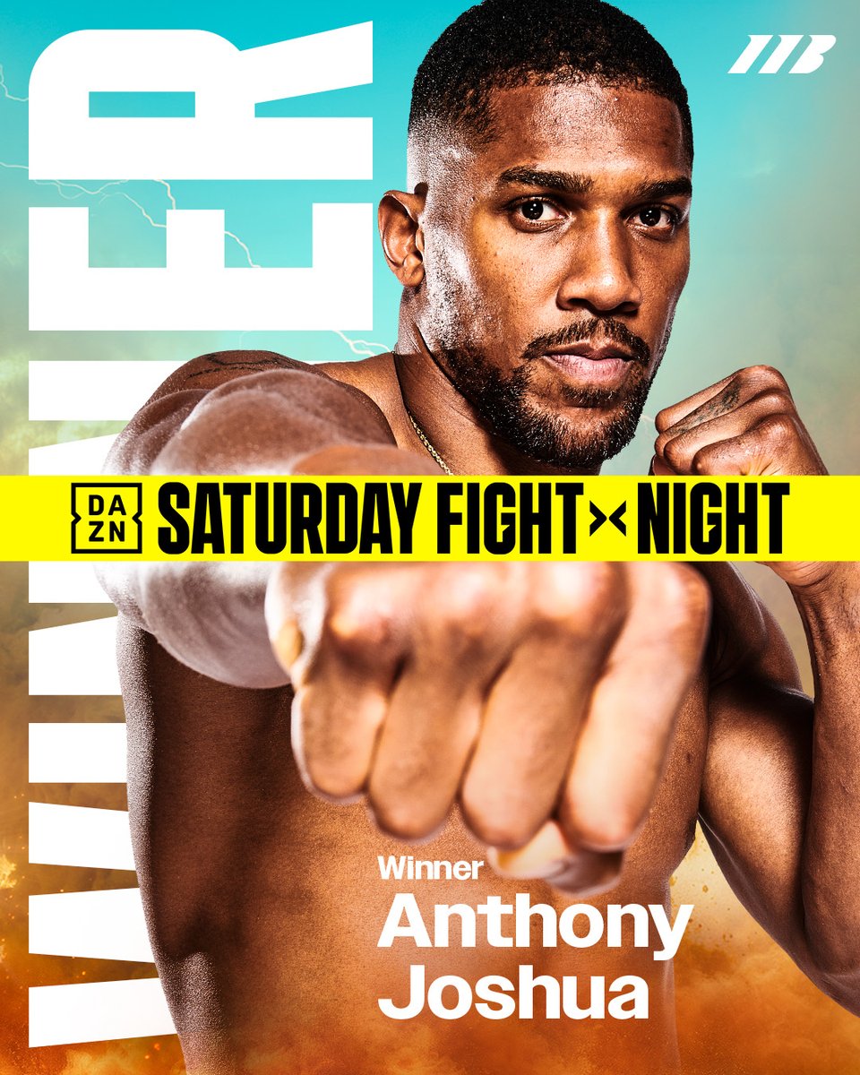 DAZNBoxing's tweet photo. LET'S GOOO AJ!!!!! 👊

Anthony Joshua Knocks out Kristian Prenga in round 2!

#JoshuaPrenga 🔊 https://t.co/FxLITPAFPY