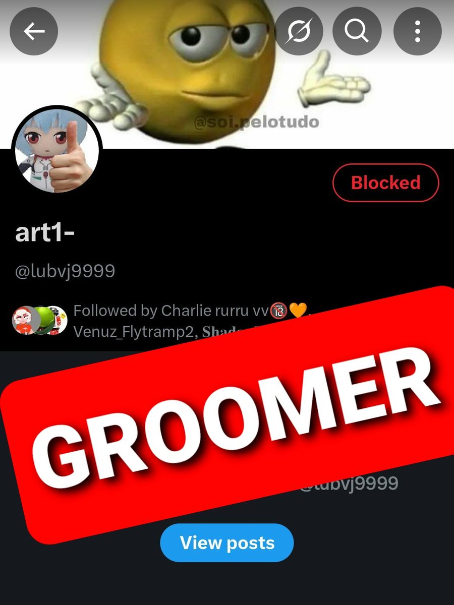 AntiLoliconero's tweet photo. 🚫PORFAVOR, DIFUNDIR🚫

Exponiendo el caso de "Lich" (actualmente conocido como @/lubvj9999) de la comunidad de Brawl Stars.

🧵 https://t.co/LawwSdQEfP