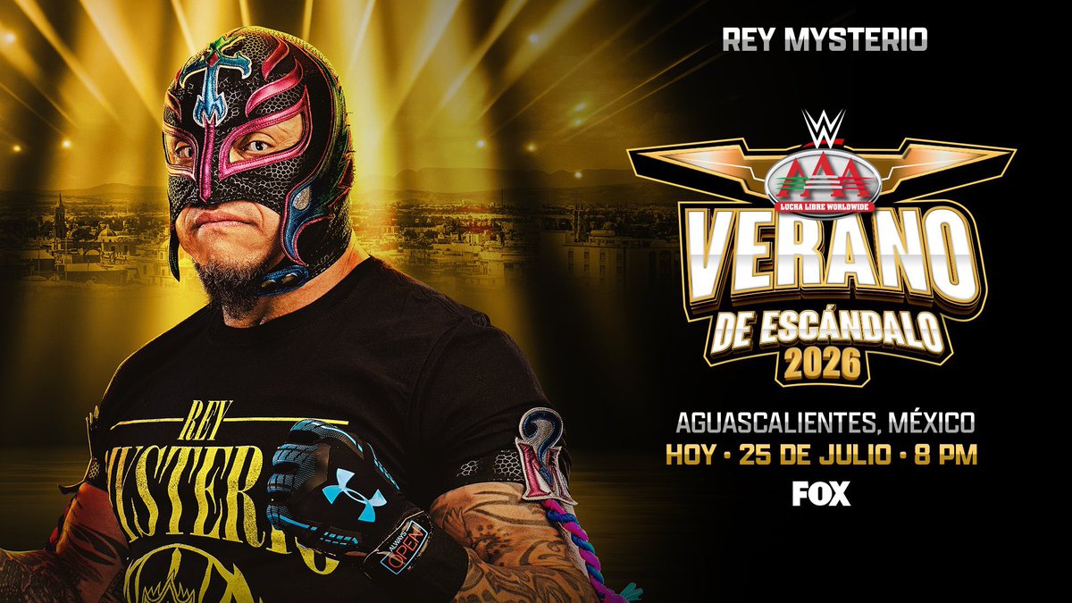 JeremyBorash's tweet photo. LIVE TONIGHT! 

#AAAVeranoDeEscandalo  Week 1

📺 10e/7p on Facebook and YouTube for the rest of the world.

MEXICO: LIVE 8PM on Fox and Fox One. 10PM on Fox Tubi in Latin America 

@luchalibreaaa @wwe https://t.co/ikl6BU8Jwq