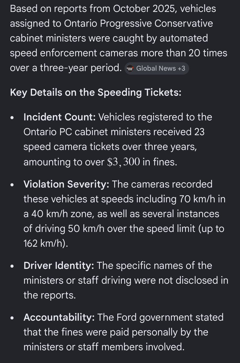 Maxio28's tweet photo. @RobCerjanec @fordnation You should ask him about the speeding tickets.
#ConservativeCorruption https://t.co/rkLj5kL6zD