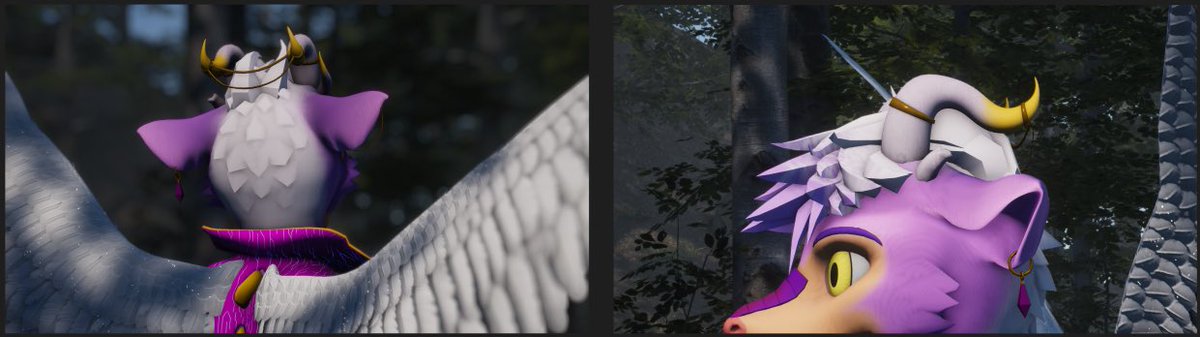 Alkasmeltzerpls's tweet photo. Absolutely blown away with this avi. _Hyroe_ was not only extremely professional, but the speed and quality of their work speaks for itself. Beyond happy with how this turned out. ✨💜

Avatar kitbash and photos by: @_Hyroe_ https://t.co/qWhthPzyYT