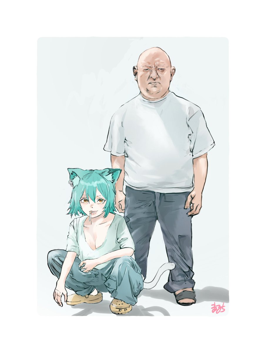 nalutima's tweet photo. #ヤングマガジン 
#ヤニねこ

篠崎こころさんと稲田徹さん🚬
アニメはまだ観てないですが、
気になりまくってる作品です https://t.co/t94gZ9OkID
